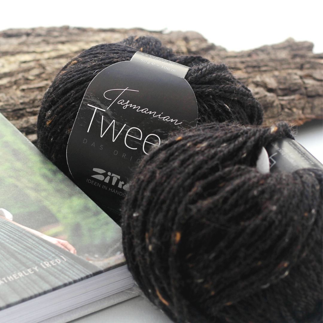 Tasmanian Tweed-Atelier Zitron Fischer Mütze stricken