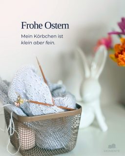 Frohe Ostern euch allen. 🌷🐇
Mein K&ouml;rbchen ist heute klein aber fein gef&uuml;llt. 

Laale w&auml;chst und ich bin froh, dass ich heute Zeit zum Stricken finde.

Ich w&uuml;nsche euch ruhige, sch&ouml;ne Feiertage.

#strickfisch #froheostern #laale #stricken #ostern #handarbeit #teststricklaale #osterstrick